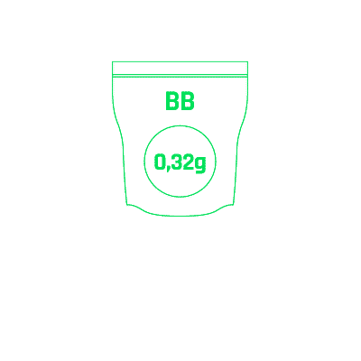 0,32g Airsoft BB´s
