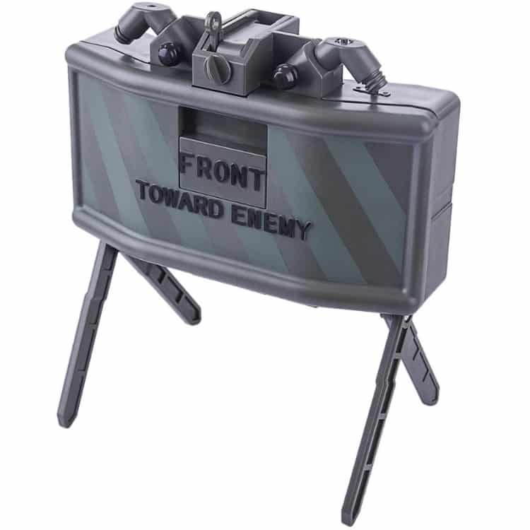 Paintball & Airsoft Claymore Mine with motion igniter