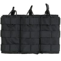 DELTA SIX M16 / M4 / AR-15 XL Magazintasche für Molle System (3er) - schwarz