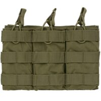 DELTA SIX M16 / M4 / AR-15 XL Magazintasche für Molle System (3er) - oliv