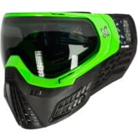 HK Army KLR Paintball Maske (Blackout - Neon Grün)