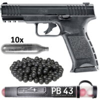Umarex T4E TPM1 Pistole HOME DEFENCE Kit (schwarz)