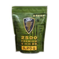 Elite Force Premium Airsoft BB´s im Zipper Beutel (2500stk) 0,20g