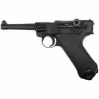 WE P08 GBB Airsoft Pistole (schwarz)