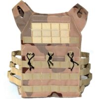 DELTA SIX ACM Jumper Tactical / Plate Carrier Molle Weste (Desert Camo)