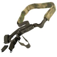 Taginn PRO SLING Carrying Strap / Tactical Sling (Green, Comfort Pad A-TACS FG)