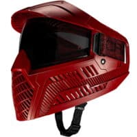 Carbon OPR paintball mask (dark red)