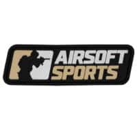 Airsoftsports PVC Logo Patch  (100x30mm) - Original