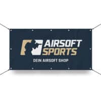 Airsoft Sports Werbebanner 130x70cm (Dein Airsoft Shop)