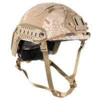 DELTA SIX Tactical MH Pro FAST Helm für Paintball / Airsoft (Desert Kryptec)