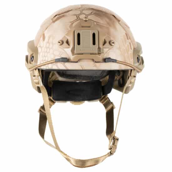 DELTA_SIX_Tactical_FAST_MH_Helm_fur_Paintball_Airsoft_Desert_Kryptec_front