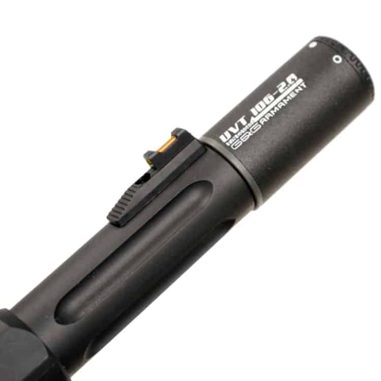 thumbnail image 2 of G&G UVT106-2.0 Ultra-Compact Airsoft Tracer Unit – 14mm CCW Thread, Rechargeable – G-01-060-2, Made In Taiwan, UPC 4712972923879 2 of 5