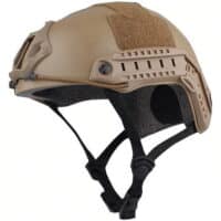 DELTA SIX FAST Tactical Helm für Airsoft / Airsoft (Desert / Tan)