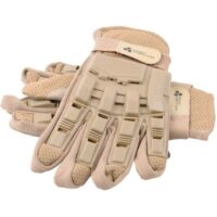 Airsoft Vollfinger Handschuhe mit Protektoren (Desert/Tan)