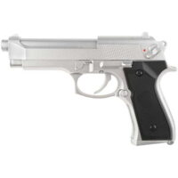 CYMA CM.126 AEP Airsoft Pistole Komplettset (silber) <0,5 Joule / FSK14