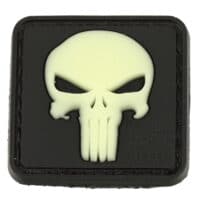 Airsoft / Airsoft PVC Klettpatch (Punisher / Glow in the Dark)