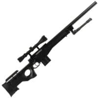 Well L96 AWP Upgraded Airsoft Scharfschützengewehr-Set (schwarz)