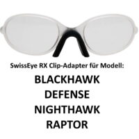 SwissEye RX Clip-Adapter für Brillengläser (BLACKHAWK, DEFENSE, NIGHTHAWK, RAPTOR)