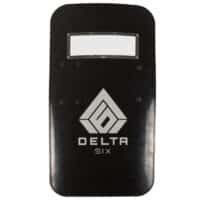 DELTA SIX V1 Riot Shield - Taktisches Einsatz-Schutzschild für Paintball & Airsoft (schwarz)