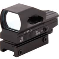 QD Style Green/Red Dot Scope Visier für 20mm Schiene (schwarz)