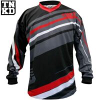 Tanked BASIC Paintball Jersey (schwarz/rot) - L