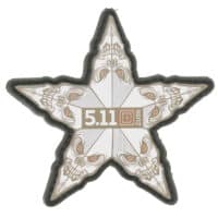 Paintball / Airsoft PVC Klettpatch (5.11 - Star)