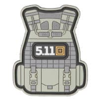 Airsoft / Tactical Gear PVC Klettpatch (5.11 - Tactical Vest)