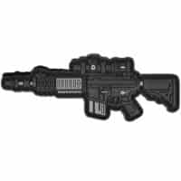 Paintball / Airsoft PVC Velcro Patch (Guns MK12 Rifle)