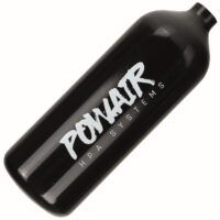 PowAir BASIC Series 1,0L / 62ci Paintball Aluminium HP Flasche 200 Bar (einzeln)