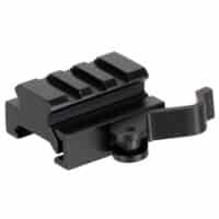 Weaver riser / visor increase for 20mm rail incl. quick release (4cm)