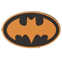 Paintball / Airsoft PVC Velcro patch (Bat/orange)