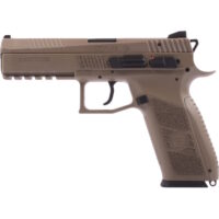 ASG CZ P-09 Polymer GBB Airsoft Pistole (tan)