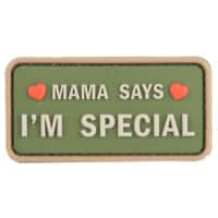 Paintball / Airsoft PVC Klettpatch (Mama Says I'm Special)