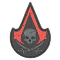 Airsoft / Airsoft PVC Klettpatch (Assassin Skull)