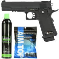 WE Hi-Capa 5.1 GBB Airsoft Pistole Komplettset