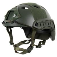 DELTA SIX FAST PJ Hole Tactical Helm für Paintball / Airsoft (oliv)