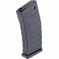 APS U-Mag M4 Polymer 120 Schuss Midcap Airsoft Magazin (schwarz)