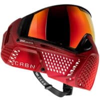 Carbon ZERO PRO Paintball Thermal Mask (Fade Blood)
