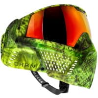 Carbon ZERO PRO Paintball Thermal Mask (Tie-Dye Gecko)