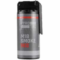 PYROTAC M18 Paintball / Airsoft Smoke Grenade with Rocker Arm (Red)