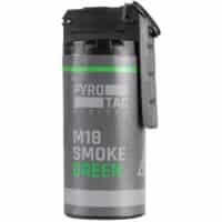 PYROTAC M18 Paintball / Airsoft Smoke Grenade with Rocker Arm (Green)