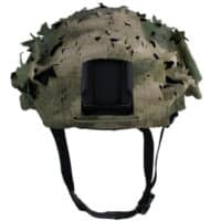 3D Tarnbezug / Tarnnetz für FAST Tactical Helme in Blatttarn Muster (DIRT)