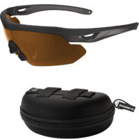 SwissEye NIGHTHAWK PRO Airsoft Schutzbrille (Laser 532/694/1064/brown)