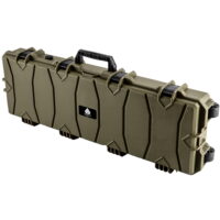 Delta Six D100-PRO Roller Gun Case 100cm hard shell case for paintball pistols (olive)