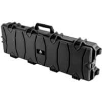 Delta Six D100-PRO Roller Gun Case 100cm Hartschalen Koffer für Airsoft Gewehre (schwarz)