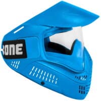 FIELD Airsoft Maske #ONE-Single/Rubber V2 (blau)