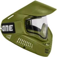 FIELD Paintball Maske #ONE-Thermal/Rubber V2 (Oliv)
