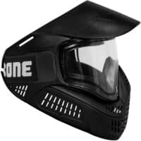 FIELD Paintball Mask #ONE-Thermal/Rubber V2 (black)