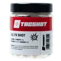TacShot Ammunition H.E. SHOT FX Cal. 68 Sparkling Balls (100er Glas)