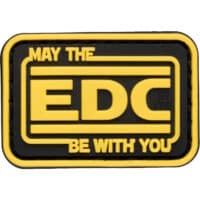 Airsoft / Airsoft PVC Klettpatch (May the EDC be with you - Micro)